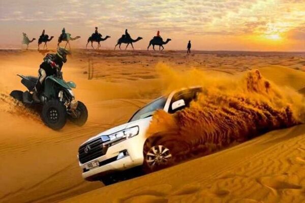 Evening Desert Safari Dubai With Dinner Buffet – Standard Package